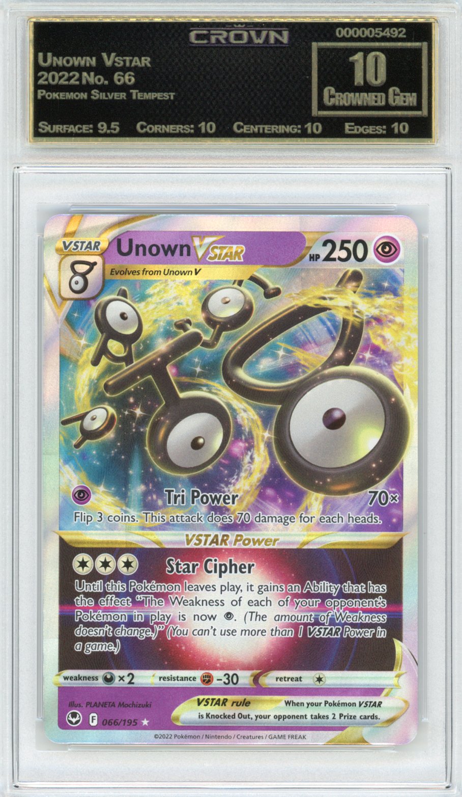 Unown Vstar