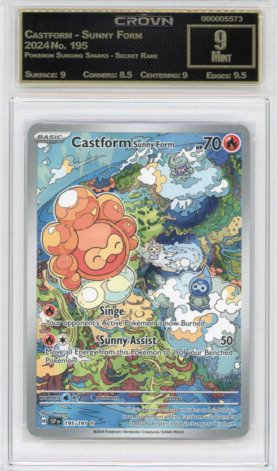 Castform - Sunny Form