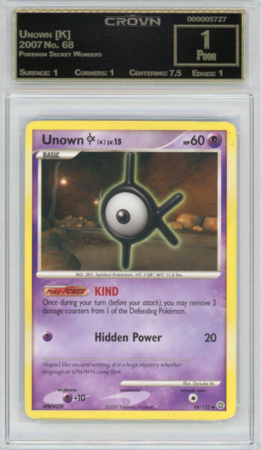 Unown [K]