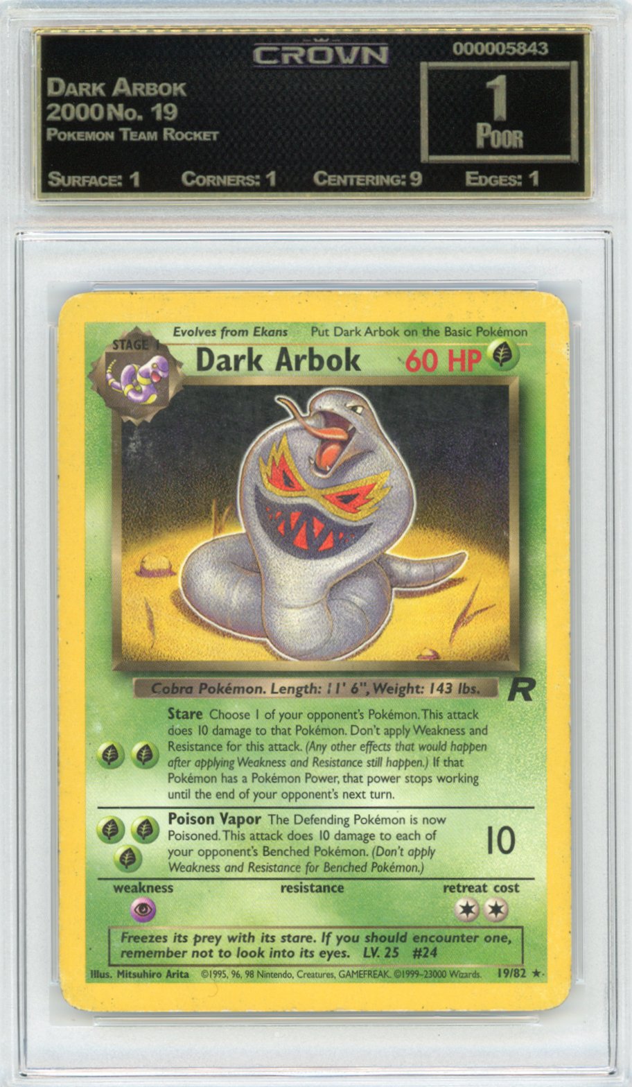 Dark Arbok