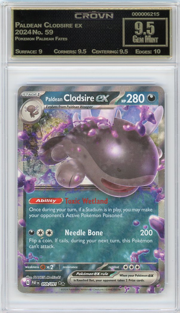 Paldean Clodsire ex