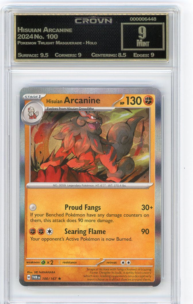 Hisuian Arcanine