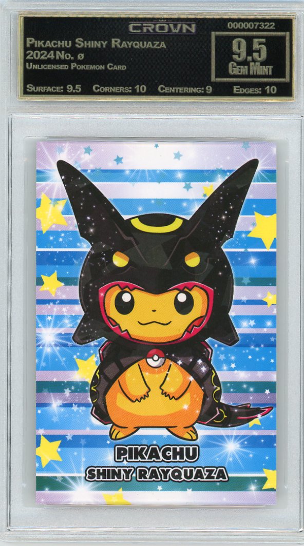 Pikachu Shiny Rayquaza