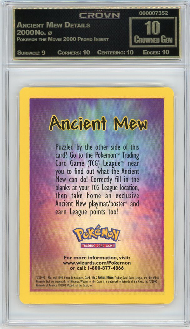 Ancient Mew Details