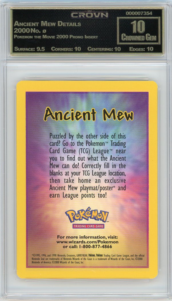 Ancient Mew Details