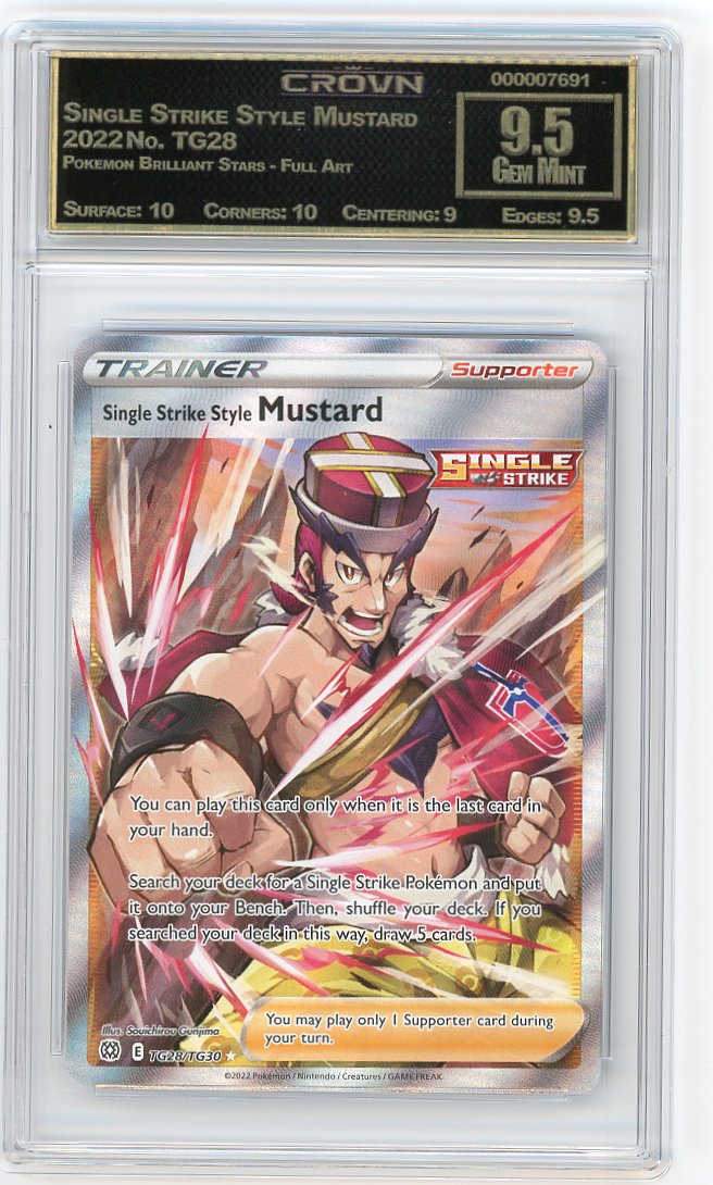 Single Strike Style Mustard