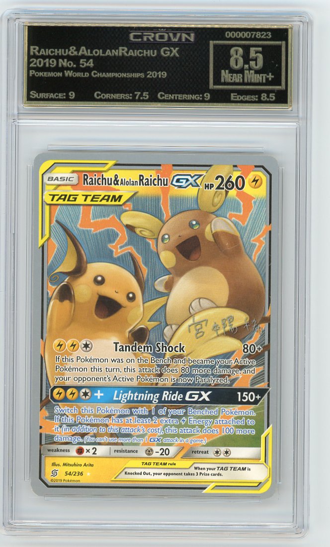 Raichu&AlolanRaichu GX