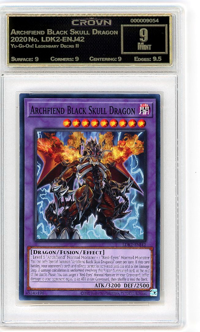 Archfiend Black Skull Dragon