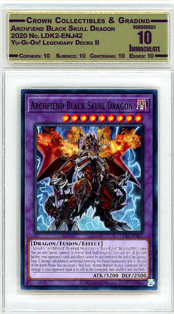 Archfiend Black Skull Dragon