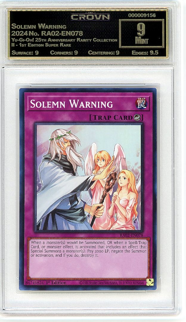 Solemn Warning