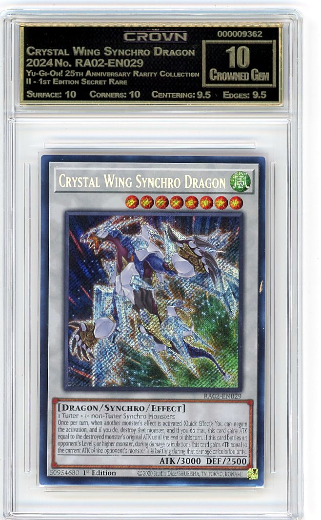 Crystal Wing Synchro Dragon