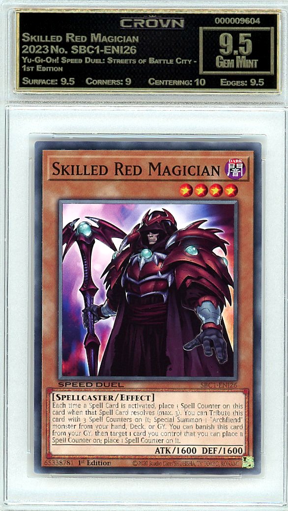 Skilled Red Magician