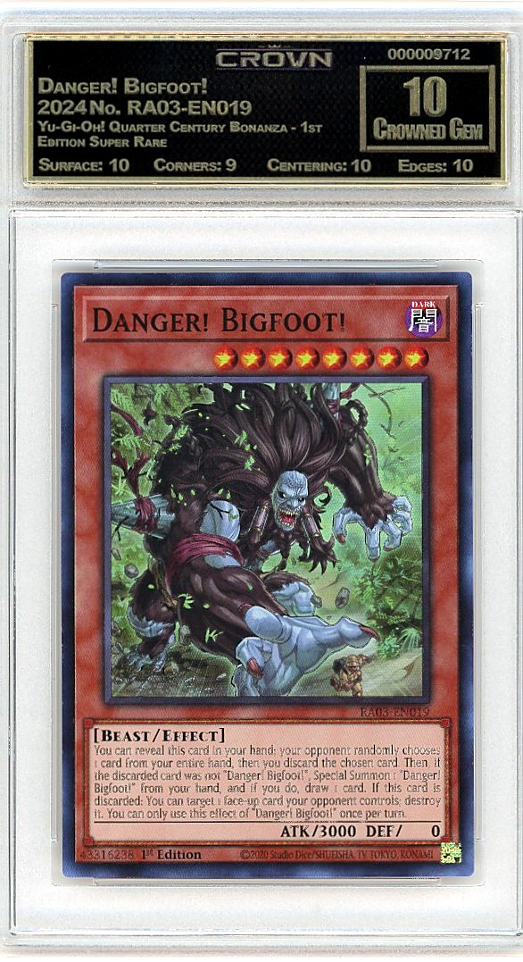 Danger! Bigfoot!