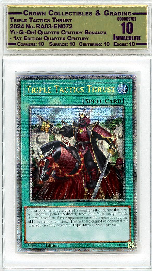 Triple Tactics Thrust