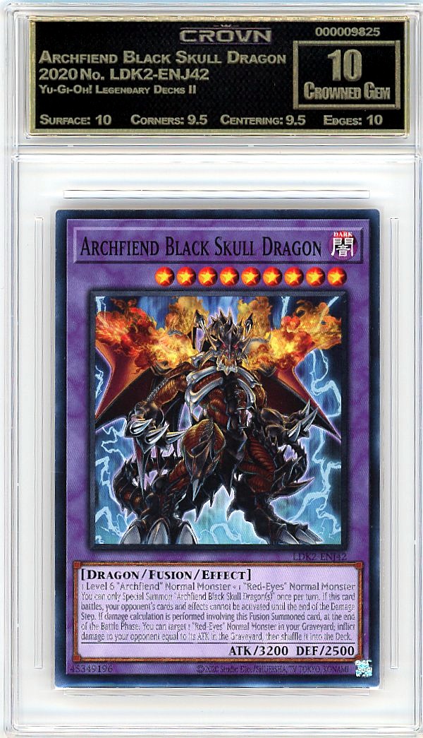 Archfiend Black Skull Dragon