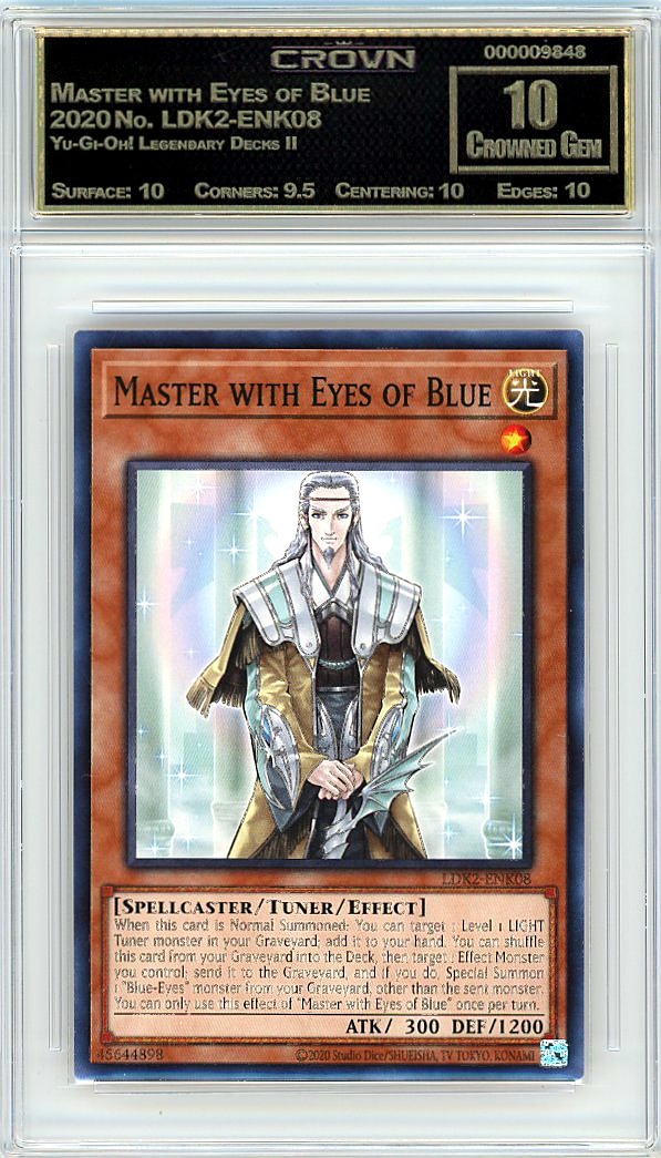 Master with Eyes of Blue