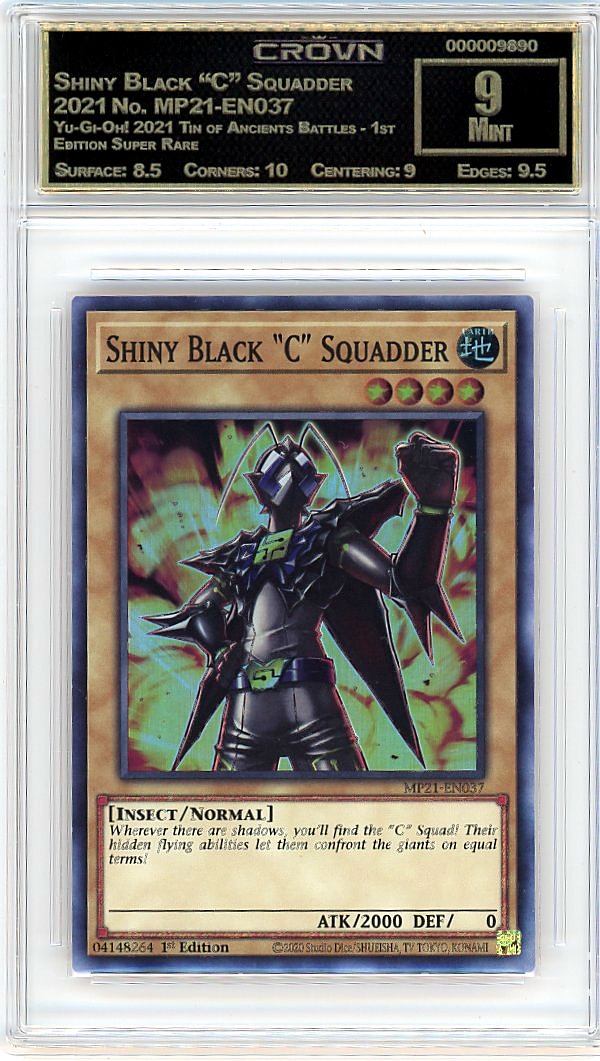 Shiny Black "C" Squadder