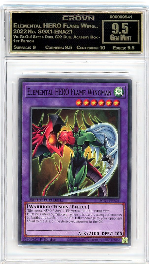 Elemental HERO Flame Wing..