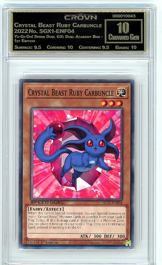 Crystal Beast Ruby Carbuncle