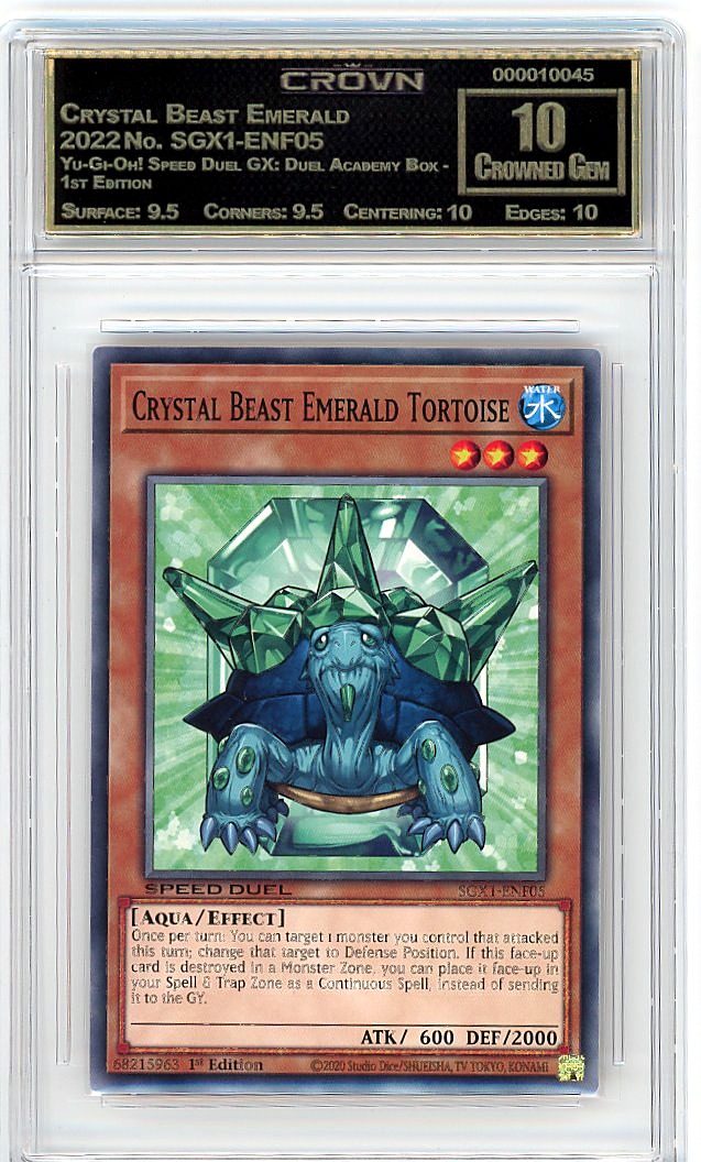 Crystal Beast Emerald Torto…