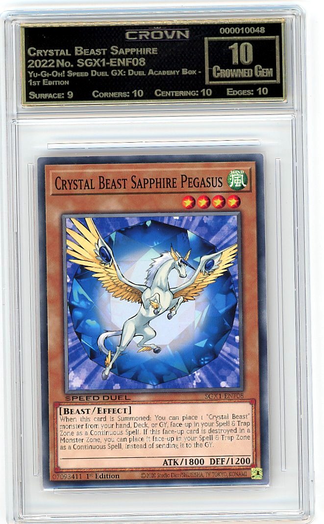 Crystal Beast Sapphire Pegas…