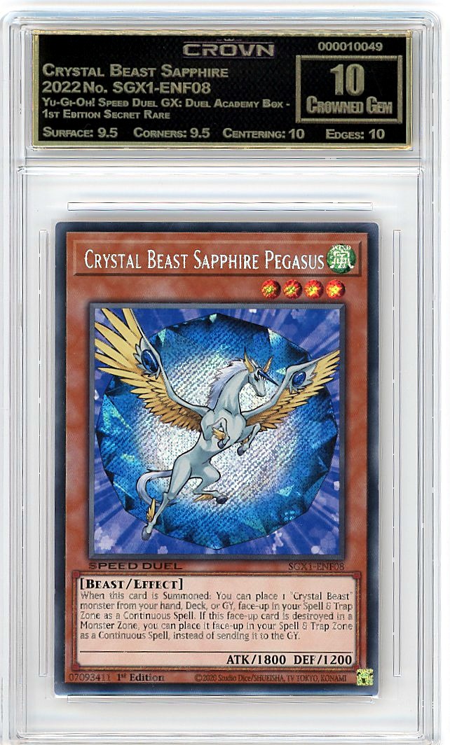 Crystal Beast Sapphire Pegas…