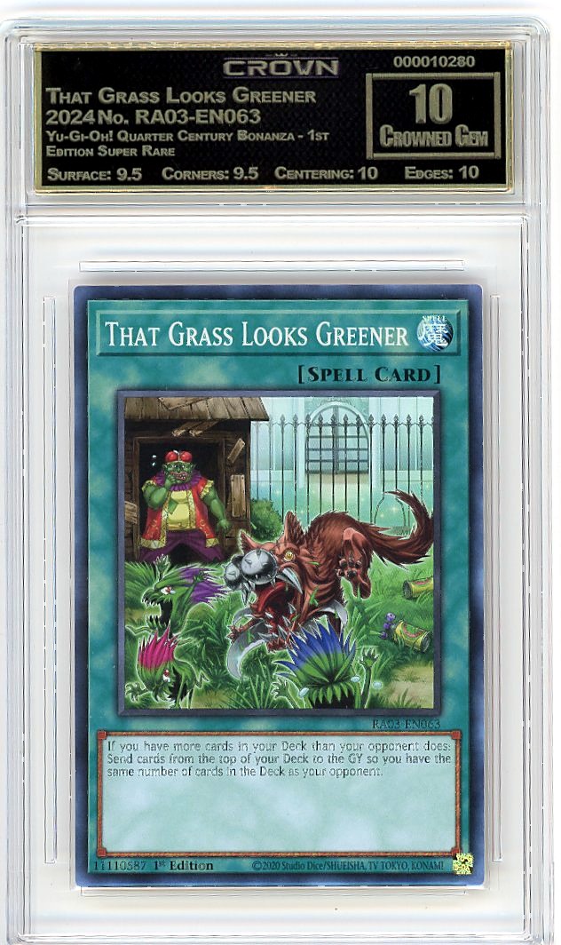 That Grass Looks Greener