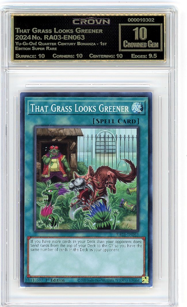 That Grass Looks Greener