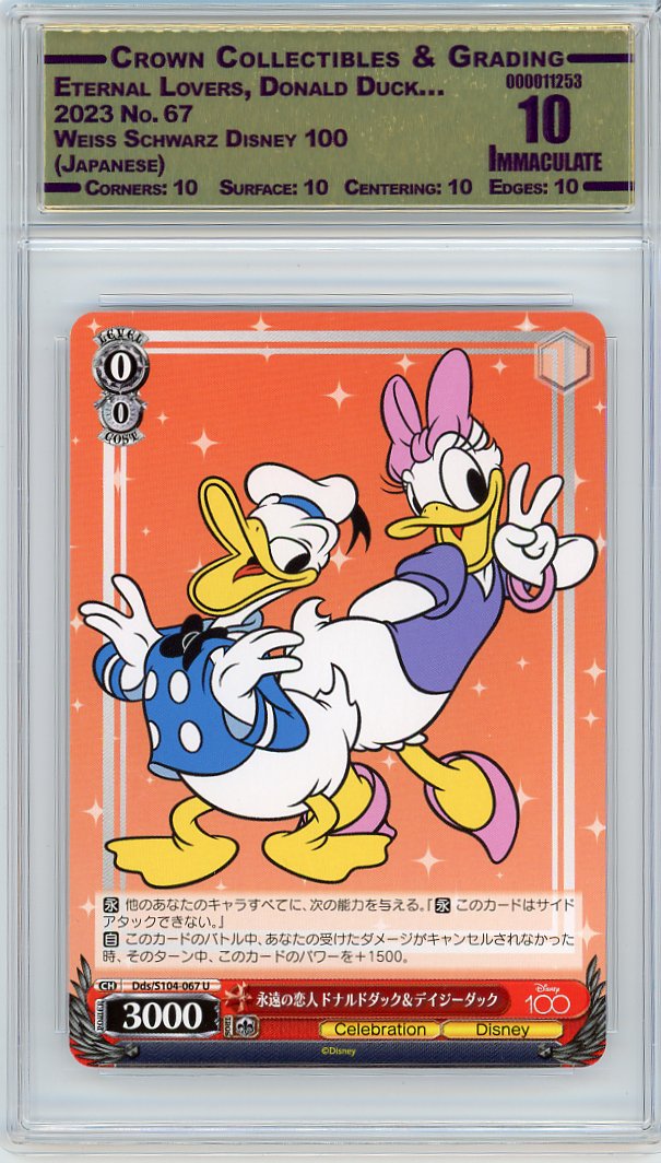Eternal Lovers, Donald Duck…