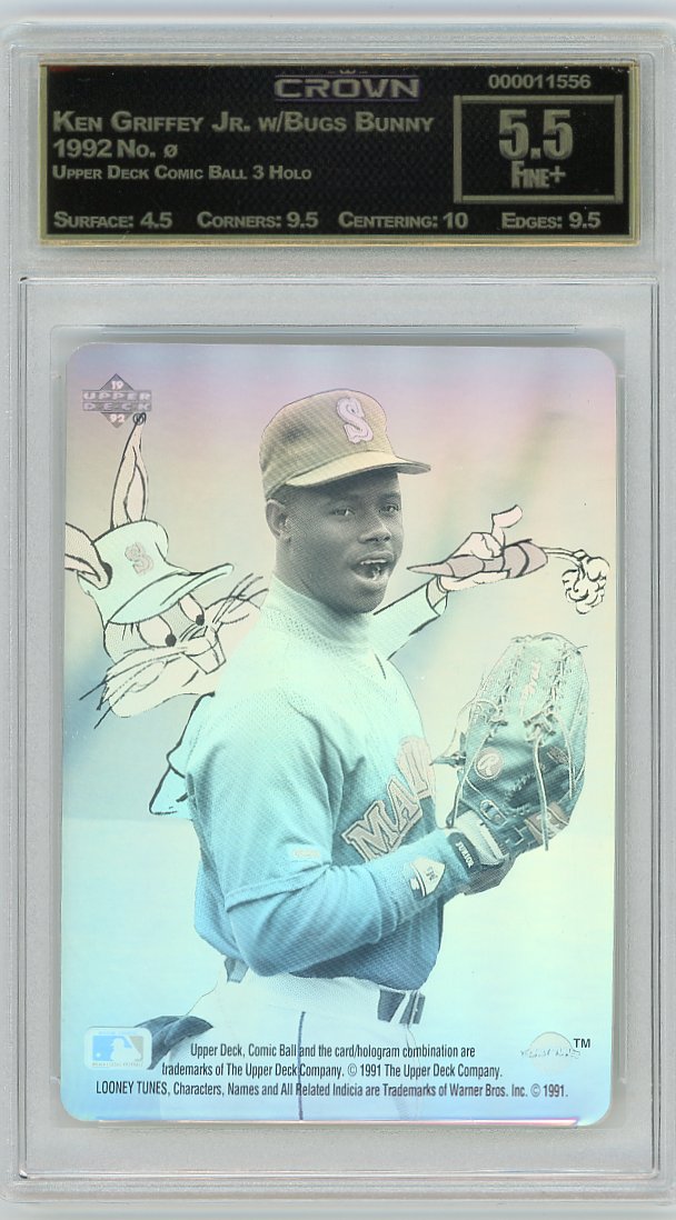 Ken Griffey Jr. w/Bugs Bunny