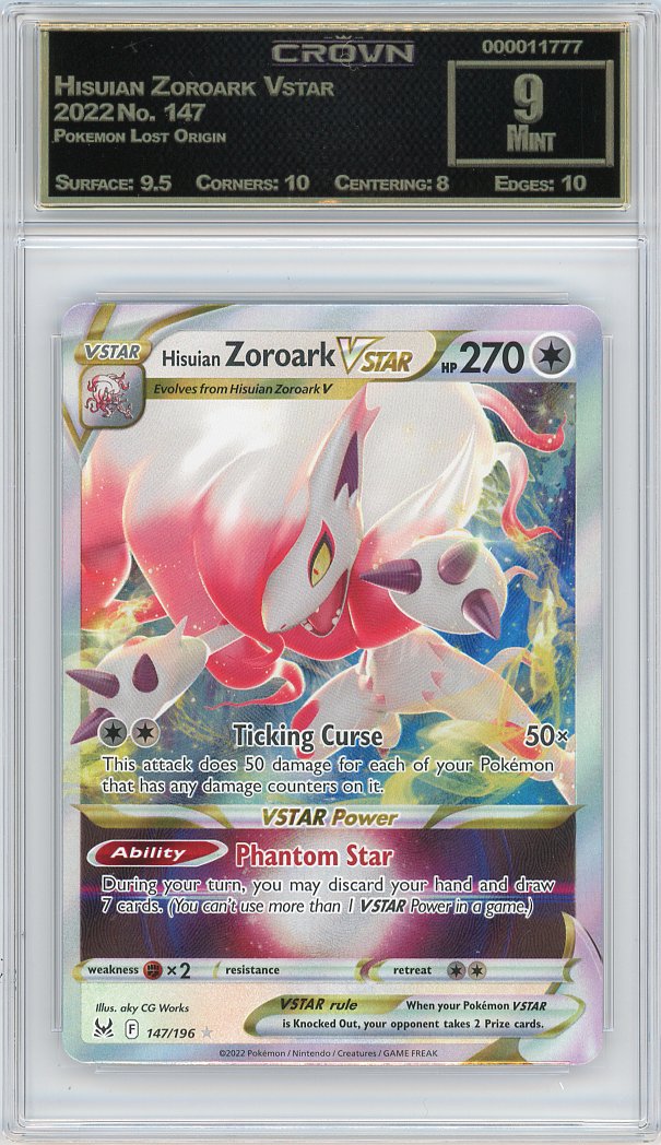 Hisuian Zoroark Vstar
