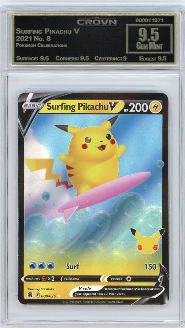 Surfing Pikachu V