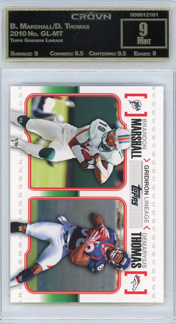 B. Marshall/D. Thomas