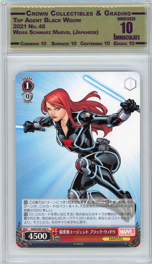 Top Agent Black Widow