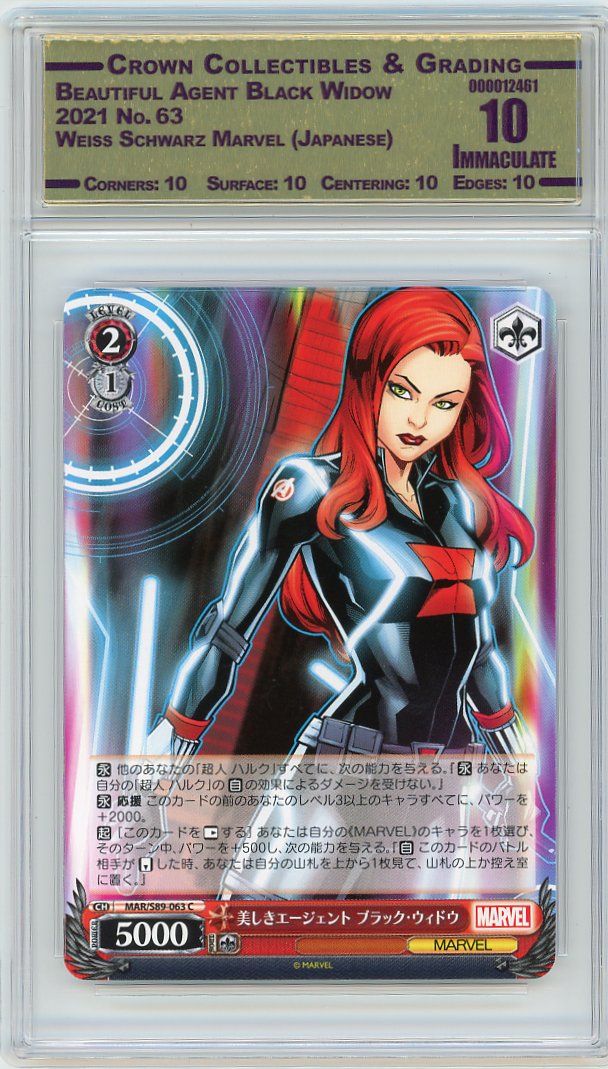 Beautiful Agent Black Widow