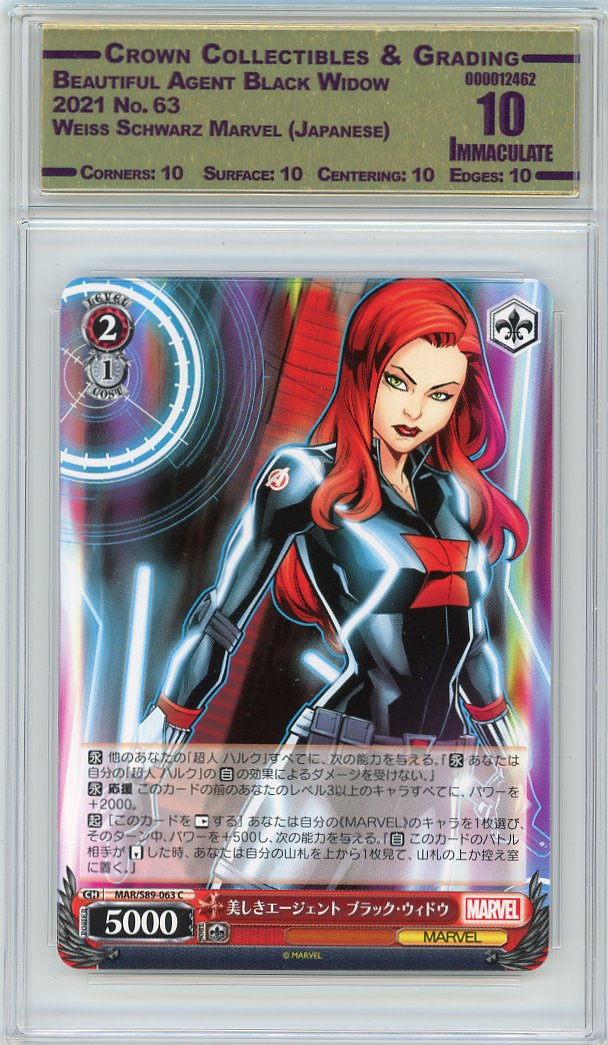 Beautiful Agent Black Widow