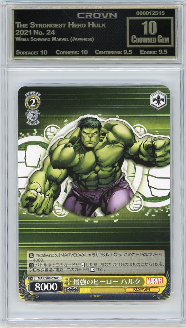 The Strongest Hero Hulk