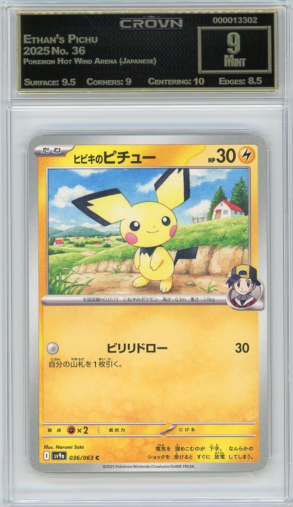 Ethan's Pichu