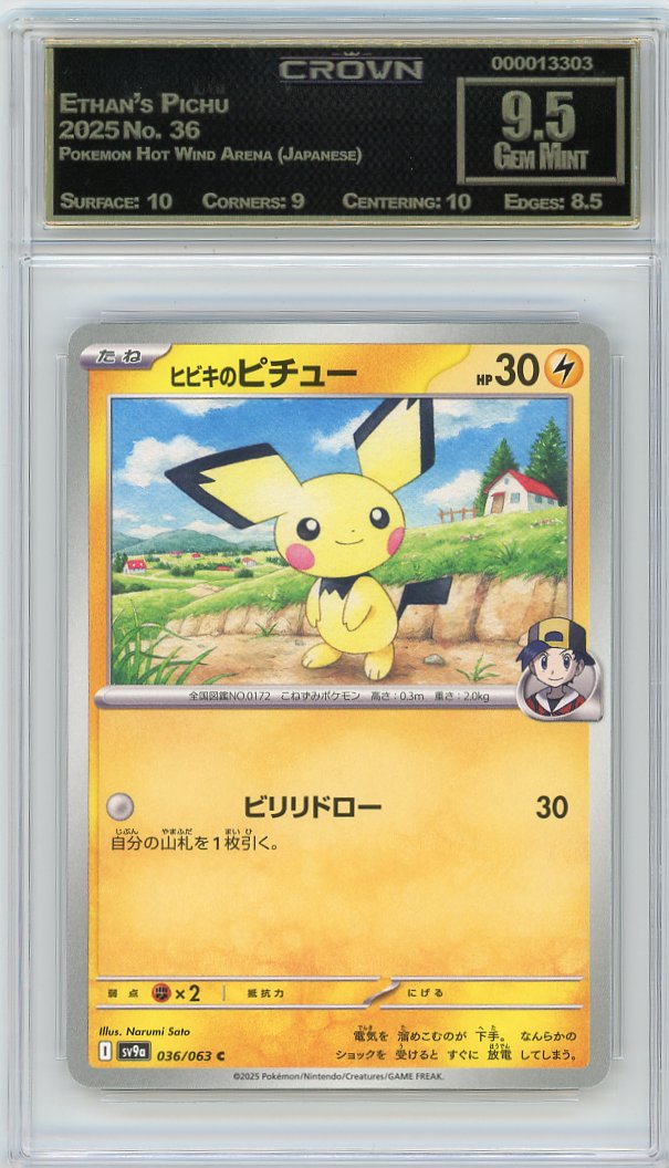 Ethan's Pichu
