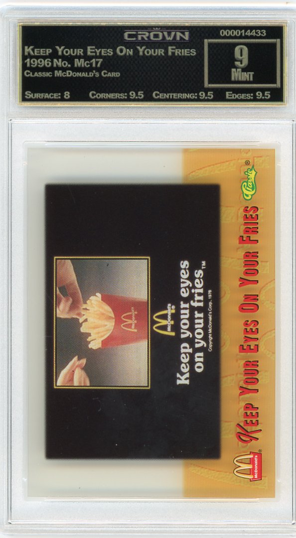 Keep Your Eyes On Your Fries