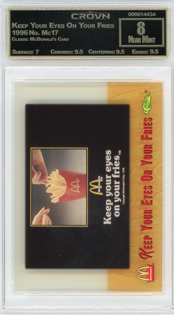 Keep Your Eyes On Your Fries