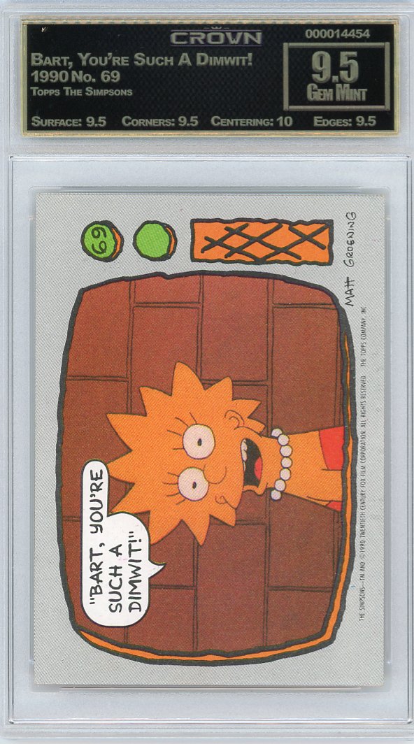 Bart, You're Such A Dimwit!