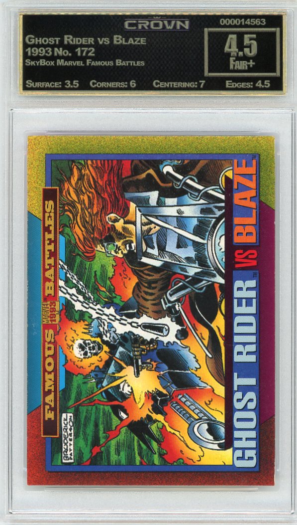 Ghost Rider vs Blaze