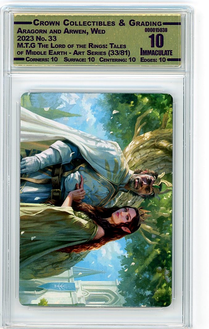 Aragorn and Arwen, Wed