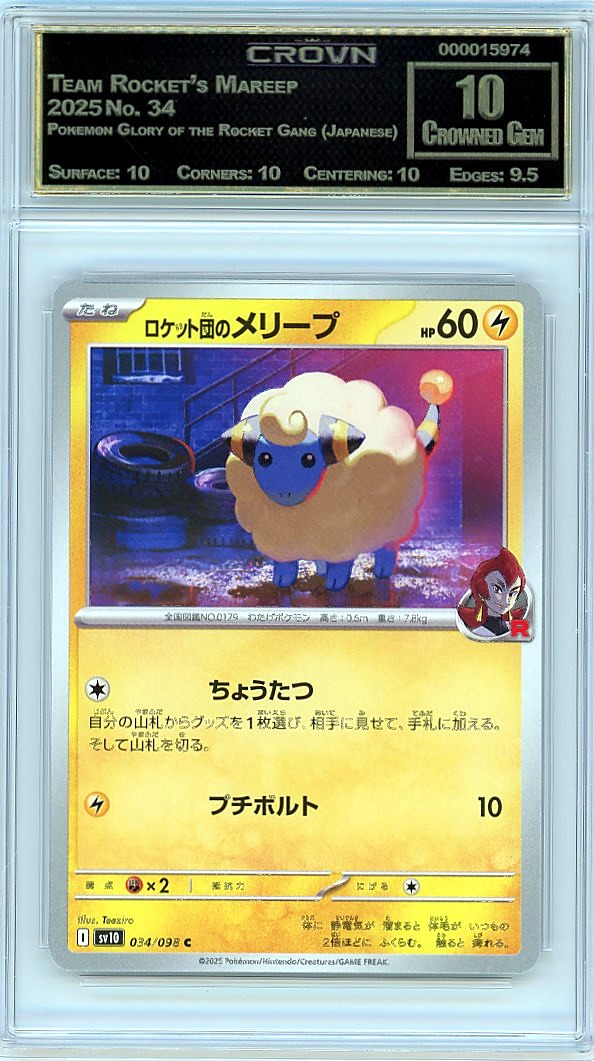 Team Rocket's Mareep