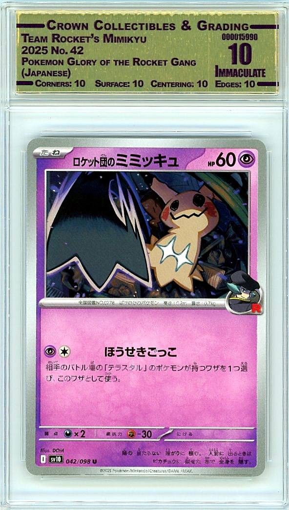 Team Rocket's Mimikyu