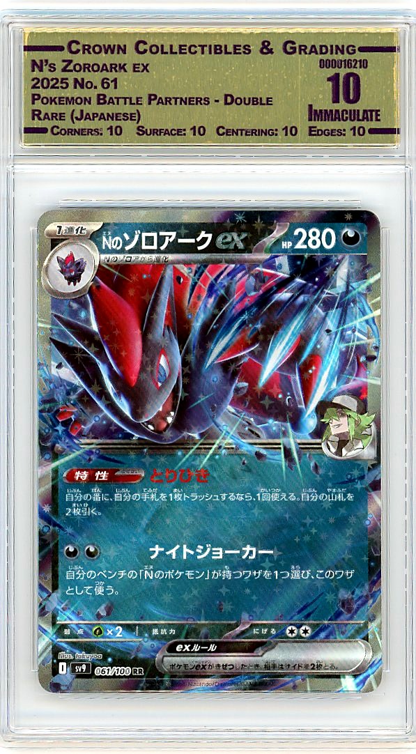 N's Zoroark ex
