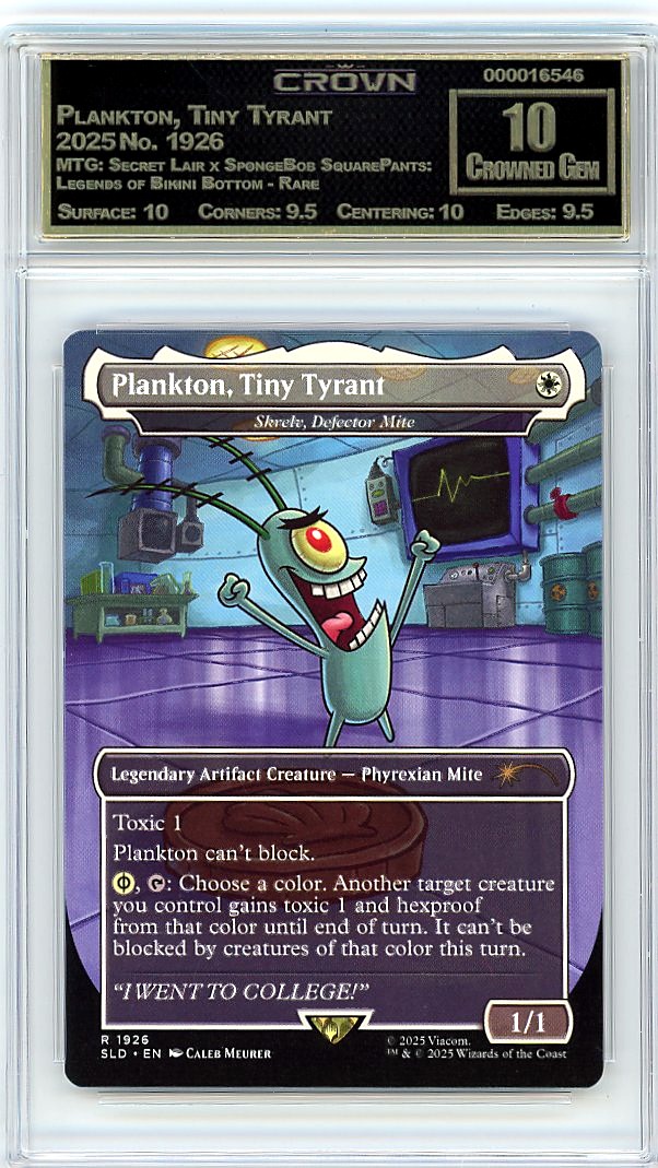 Plankton, Tiny Tyrant