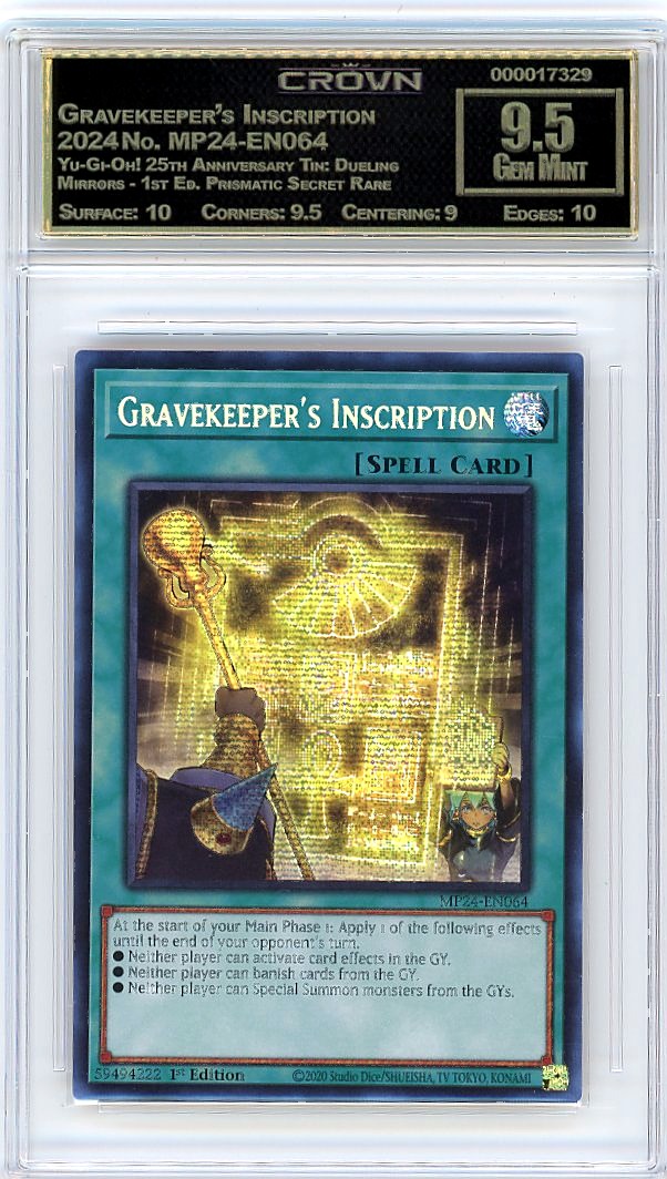 Gravekeeper's Inscription