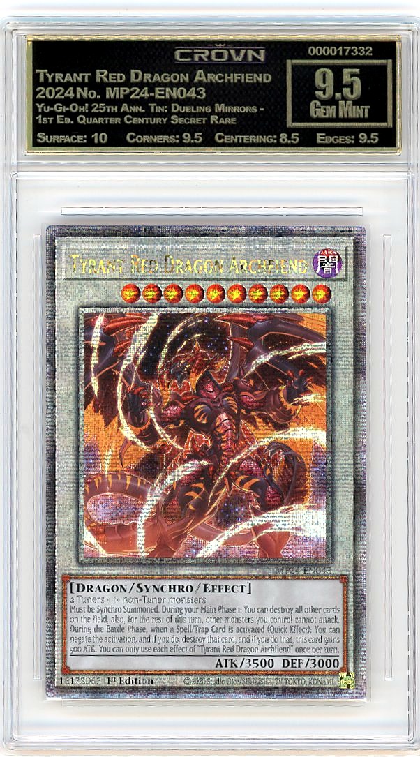 Tyrant Red Dragon Archfiend